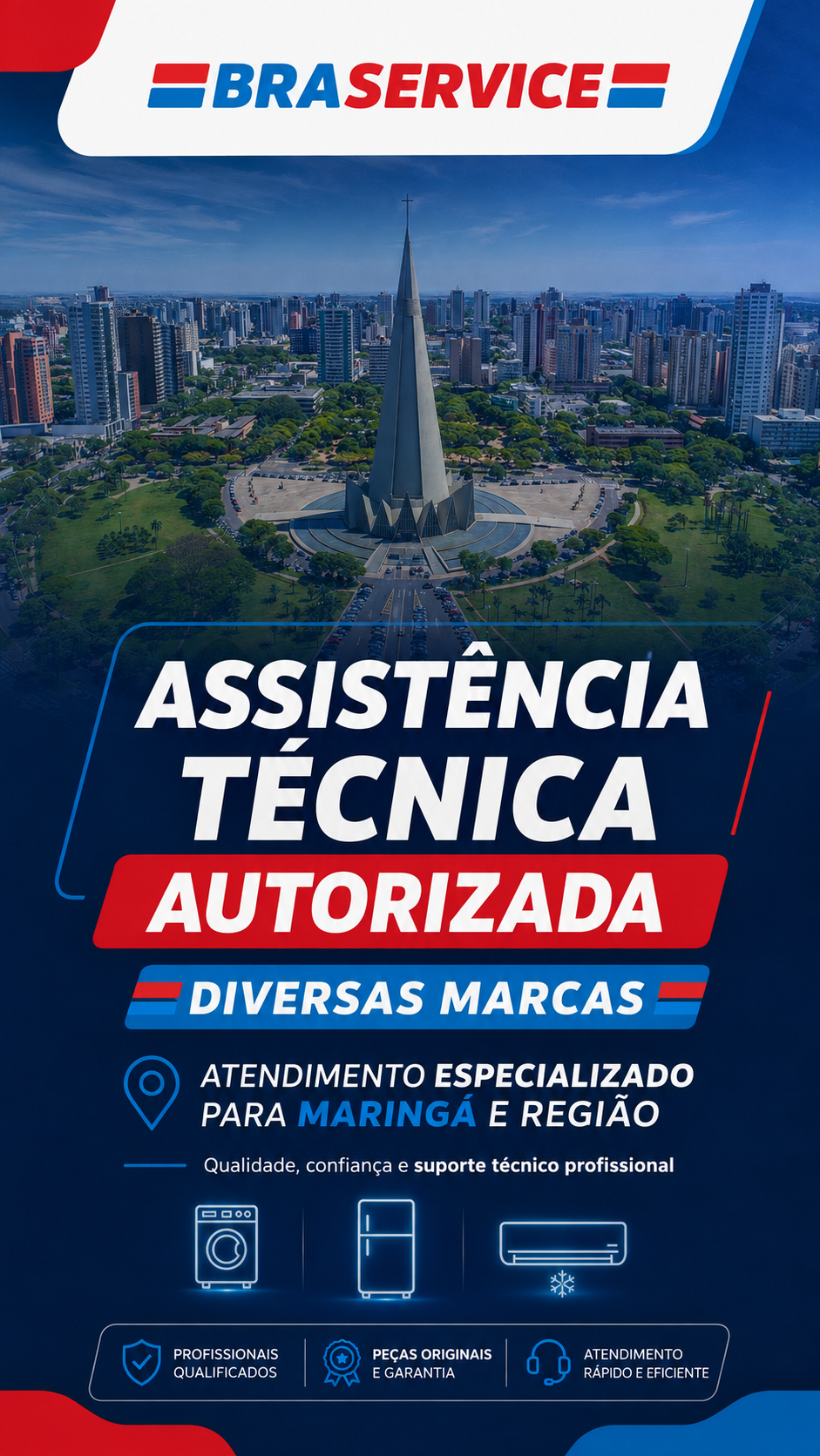 Braservice assistência técnica autorizada em Maringá